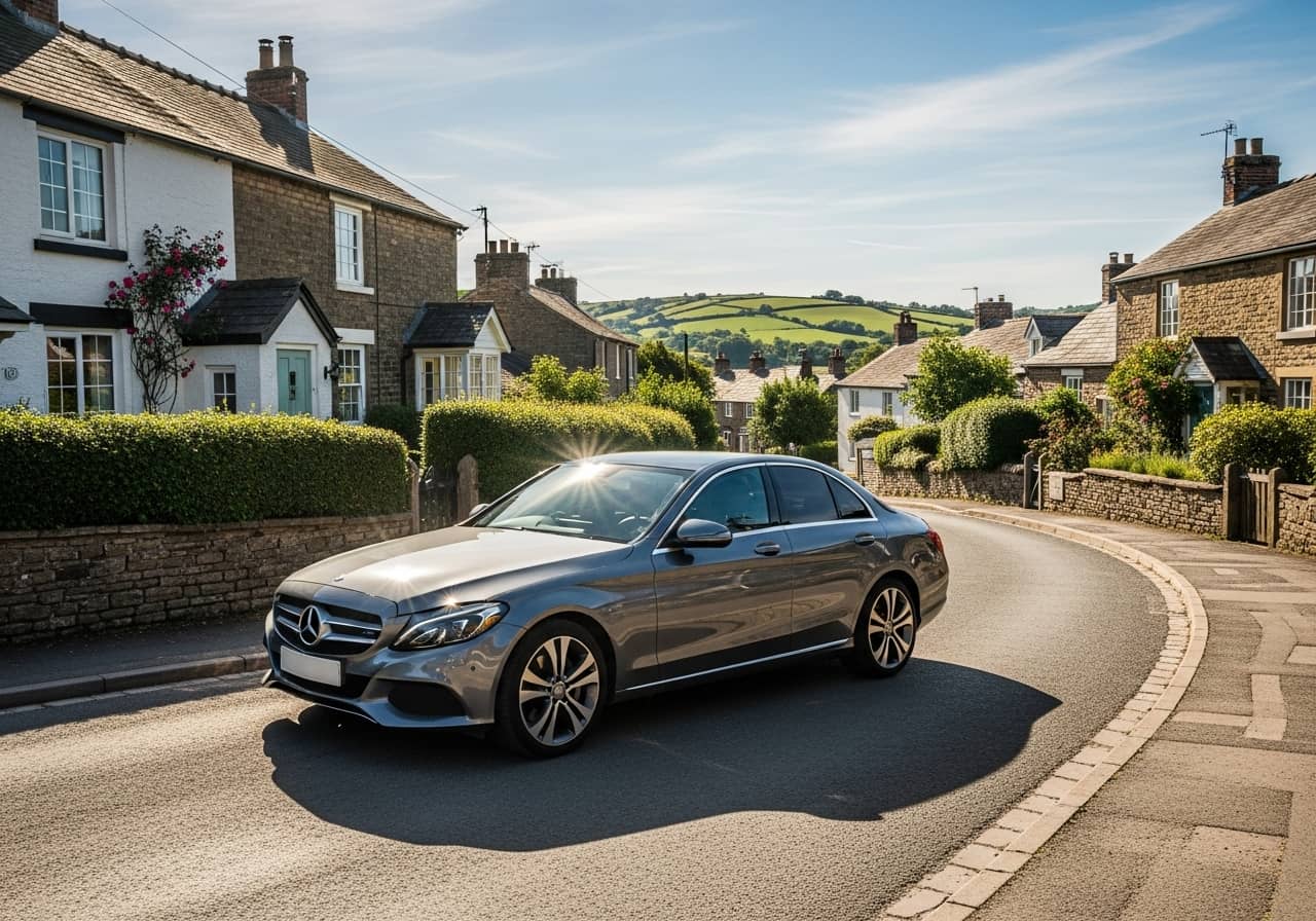 Professional vehicle representing quality